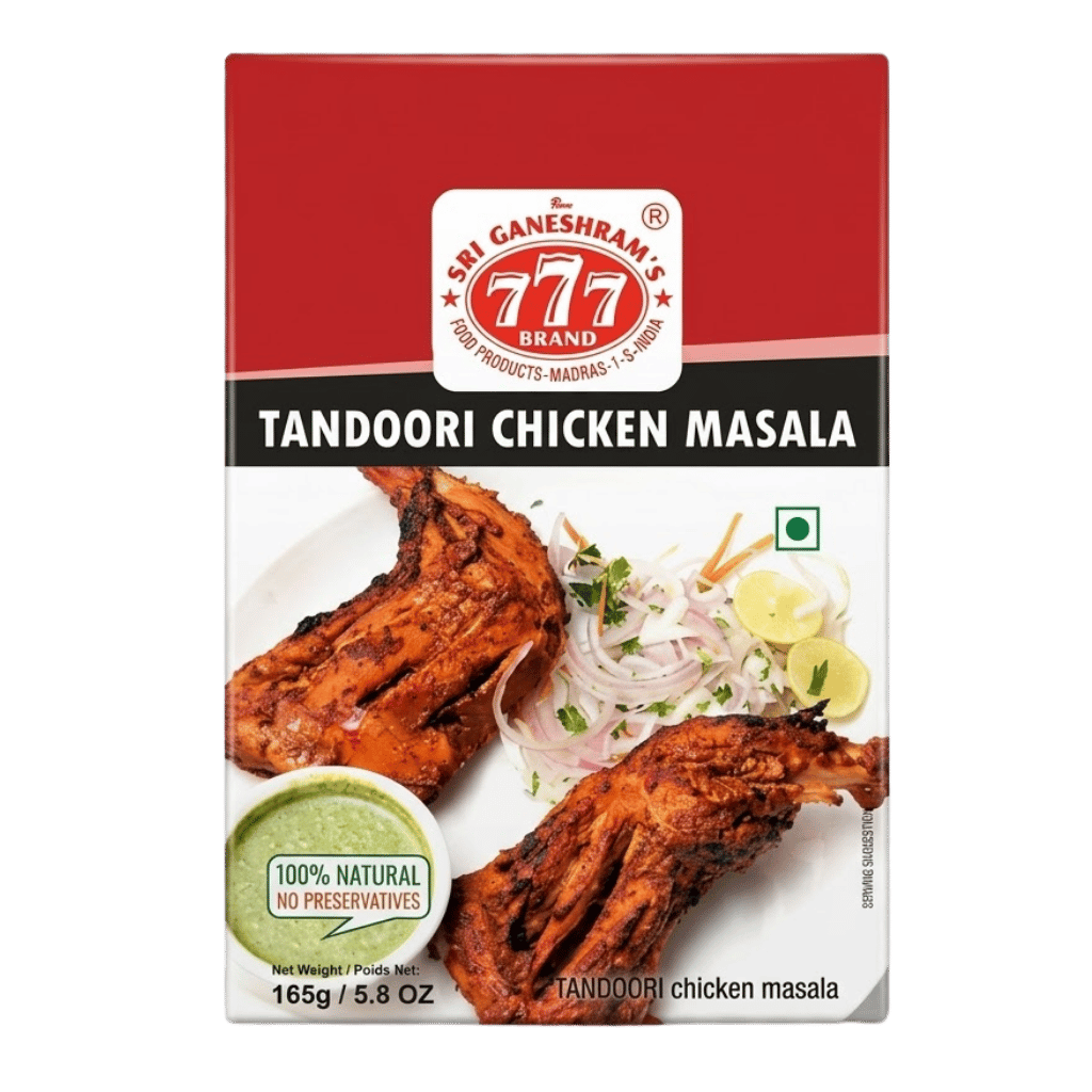 Sri Ganeshram's 777 Tandoori Chicken Masala 165 g buy online USA - 1